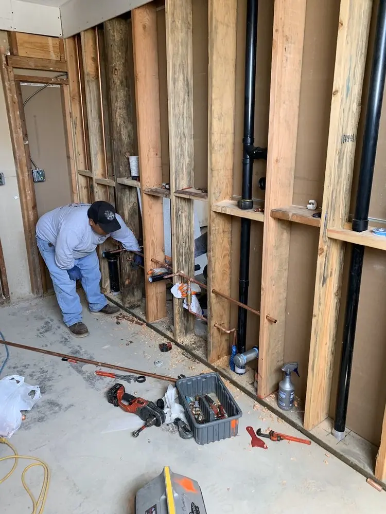 Commercial rough-in plumbing for Commercial Plumbing in Seabrook